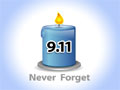 9-11 Candle