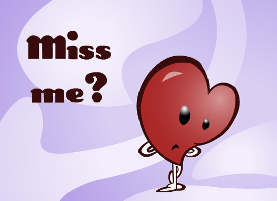 MyFunCards  Miss Me? - Send Free Love & Dating eCards, Thinking of You  Greetings